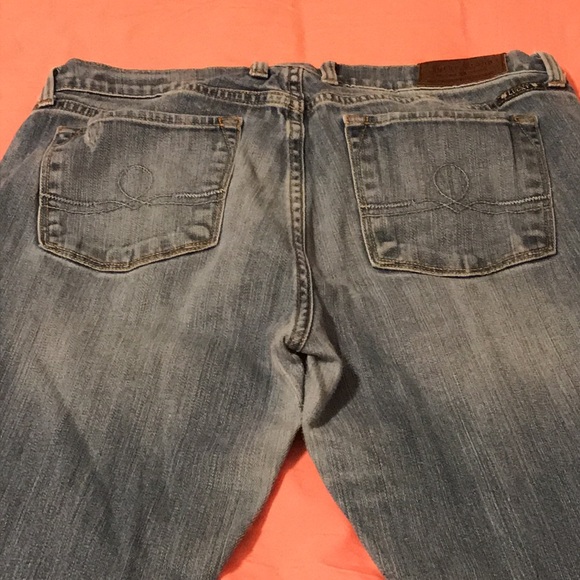 Lucky Brand Sz 12/31 Long Sofia Straight Jeans - Picture 11 of 13